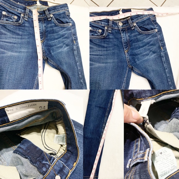 Rag & Bone/JEAN Women's The Capri Jeans - Picture 5 of 8